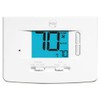Non-Programmable Thermostat, 1 H 1 C, Wall Mount, Hardwired/Battery, 18/30VAC,