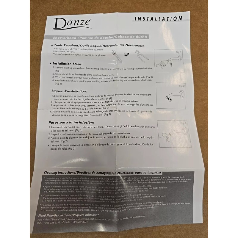 Danze D461531BN 6 in Showerhead Brushed Nickel