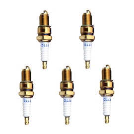 5 Pcs F7TC GX390 Spark Plug with Removable Terminal Nut for Honda GX120 GX160 GX200 GX240 GX270 GX340 for 4 Stroke Engine Generator Mower Go Kart Tractor