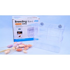 ISTA Aquarium Fish Breeding Breeder Baby Newborn Net Trap Box Double Layers
