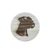 Ashton and Finch Boxer Dog Coaster – Wooden Boxer Dog