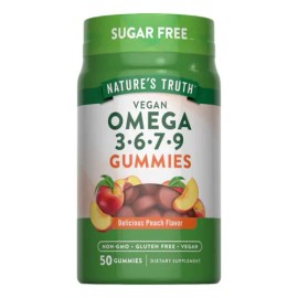Nature's Truth Omega 3-6-7-9, Origen Vegetal, 50 Gomitas