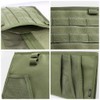 WYNEX Car Sun Visor Organizer with Double-Sided Folding MOLLE Panel,