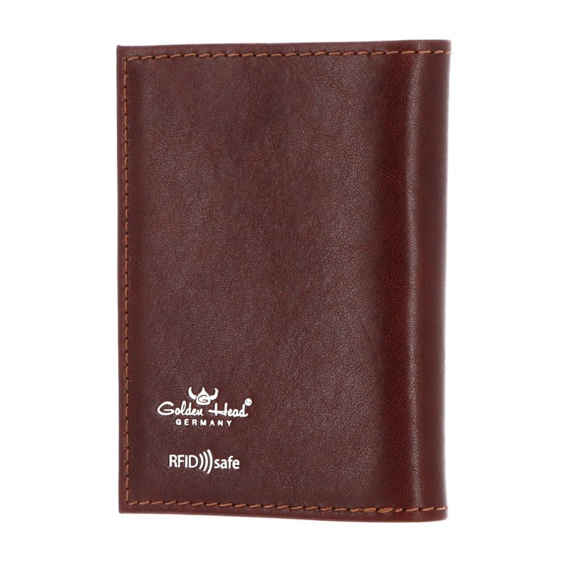 Golden Head Colorado RFID Protect Card Holder Leather 7 cm