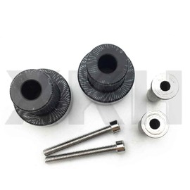 SMT-Carbon No Cut Frame Slider Compatible With 98-02 Kawasaki Zx6R 98-03 Zx9R 2001-2004 Zx12R [B00RUE2836]