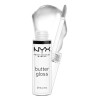 Nyx Professional Makeup Butter Gloss Brillo Transparente Usa Acabado Brillante