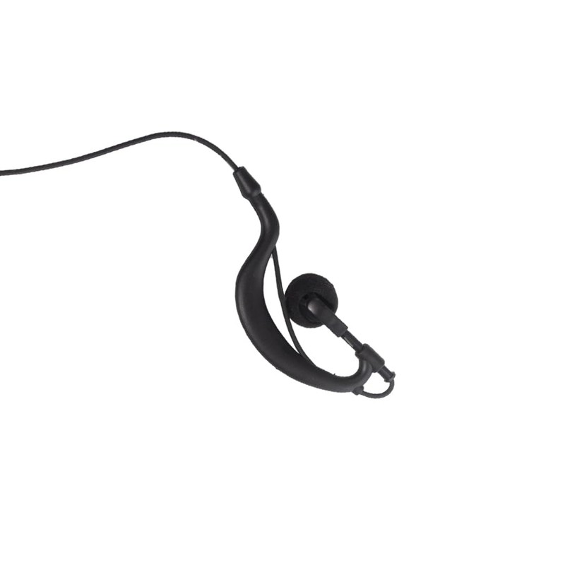 2 Pack Headset PTT Mic Walkie Talkie Earpiece Compatible with