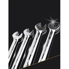 FLZOPSER 10mm Double Headed Rotary Hex Socket Head Open End Combination Spanner Wrench Auto Car Repairing Tool