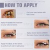 Kiromiro Wispy Lash Clusters Fluffy Eyelash Clusters 9-16mm Hybrid Cluster