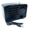 Maíz 3pzs Bocina Radio Bluetooth Vintage Recargable Usb Portatil