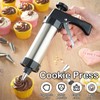 Abizarch Cookie Press Stainless Steel Cookie Maker Machine with 13