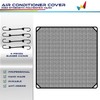 Windscreen4less Outdoor A/C Unit Mesh Cover for Outside Air Conditioner