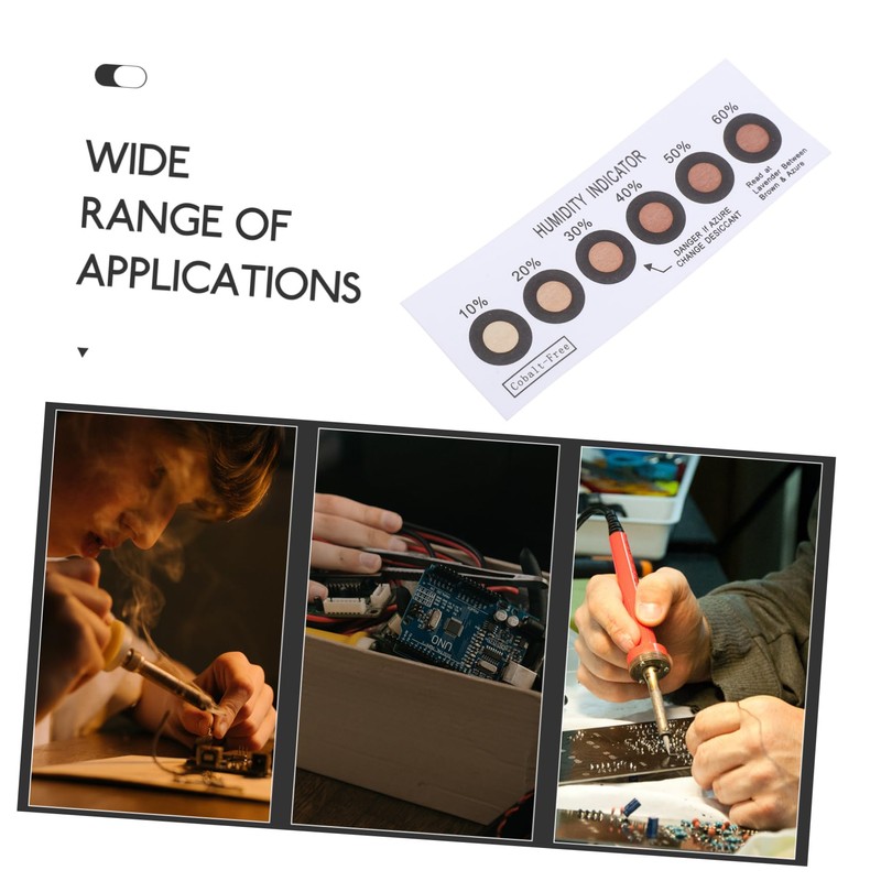 iplusmile 10pcs Advanced Smd Technology Point Humidity Indicator Cards Reusable