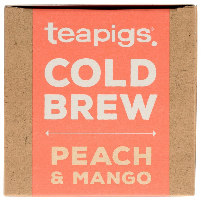 Teapigs, Tea Cold Brew Peach Mango, 0.88 Ounce