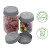 Galvanized Vintage Reproduction Lids for Mason, Ball, Canning Jars (4