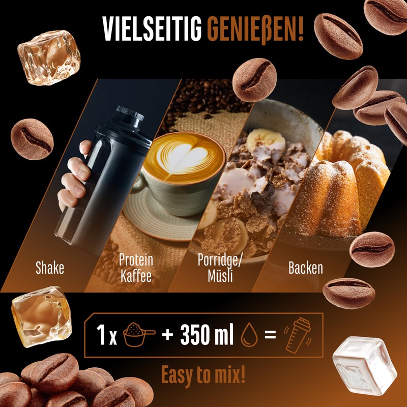 Wheypresso Protein Coffee - Protein Powder with Whey Concentrate &