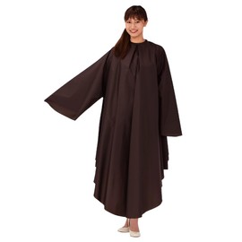 Cattleya Haircut Cape, Brown, F