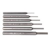 Mayhew Tools 89035 SAE Pin Punch Set Carded, 6-Piece, Shot-Blast