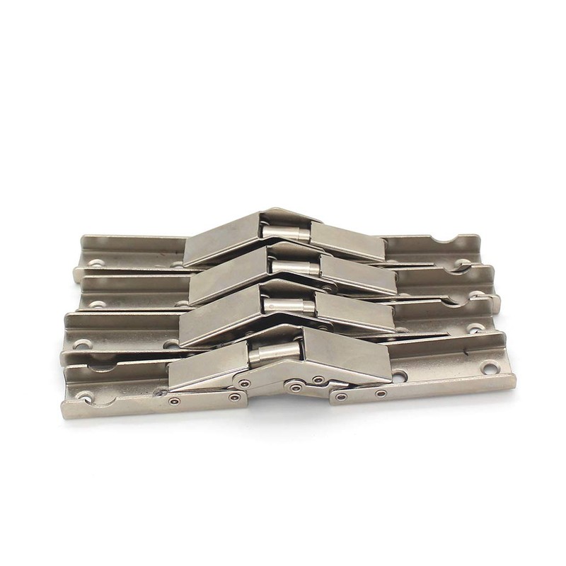 4 Pack Folding Brackets Hidden Cabinet Hardware Connectors 180 Degree