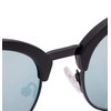 HAWKERS Classic Round Sunglasses for Men and Women, Black ·