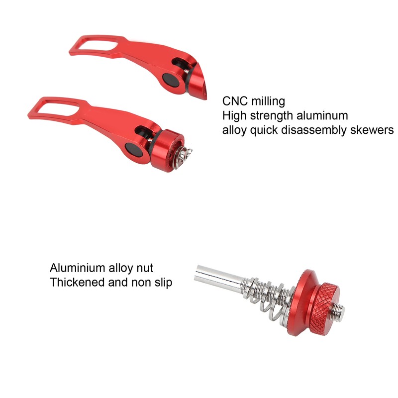 MEROCA Quick Release Bicycle Skewer Hub Axle Disc Brake Quick
