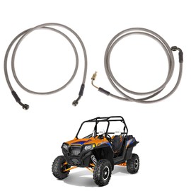 SEBLAFF Extended Front & Rear Brake Lines Replacement for RZR 800/S 800/4 800/XP 900/570/XP 4 900