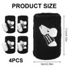 2 Pair Kettlebell Wrist Guards, Shock Absorbing Wrist Band Protection
