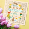 Happy Easter Grandson Eggscellent Bunnies Artistic Easter Greeting Card EIIA0209