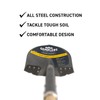 Gemplers Commercial Grade Round Point Shovel with Extended Socket (Wood