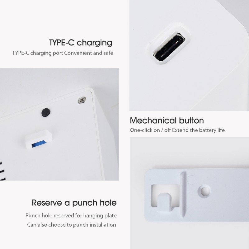 Liushu Toothbrush Sterilizer Box 4000mAh Rechargeable UV Disinfection Toothpaste Dispenser