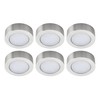 Bright Source LED Circular Cabinet Cupboard Unit Shelf Light, Satin