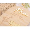 Mothers Day Puzzel Piece Wood Board Plaque- Mum Wood Sign