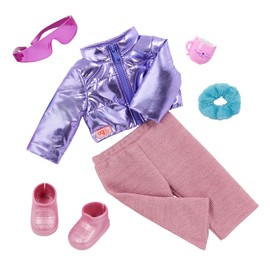 Outfit OG Deluxe - Puffy & Comfy - Puffer Jacket with Pants for 18" Doll