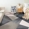 HOMFINE Washable Modern Area Rug - Geometry Style 5x7 Rugs