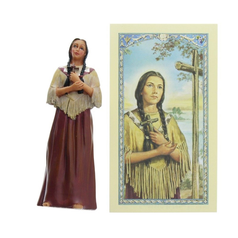 Roman Inc. St. Kateri Tekakwitha - Catholic Christian Confirmation Prayer
