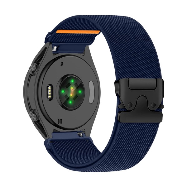 PaceBid 20mm Nylon Strap for Garmin Vivoactive 6/5/Forerunner 165/165 Music/245/645