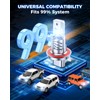 Marsauto 9008/H13 Fog Bulbs, 9008 LEDs with Plug-N-Play Tech, Waterproof,