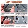 Eyeglasses Nose Pads,6 Pairs Silicone Nose Pads for Glasses, Anti-Slip