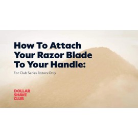 Dollar Shave Club Men's Razor 4-Blade Razor Blade Refill 4 Count