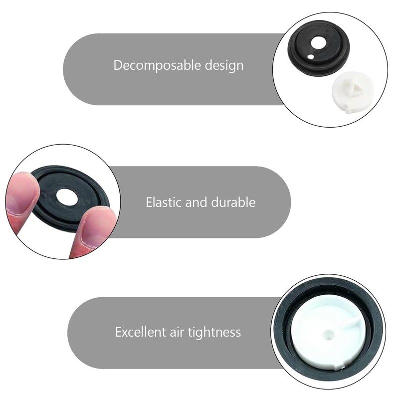 Inlet Float Valve Diaphragm Washer Replacement Kit - Universal Compatible