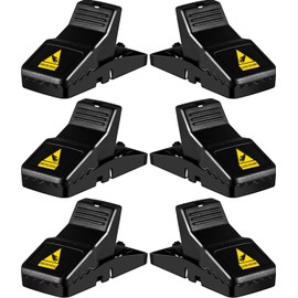 Rat Traps, Large Mice Traps for House, Mouse Trap Indoor Quick Effective Sanitary, Mice Snap Trap, Safe Rat Trap Catcher for Family and Pet
