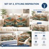 Outdoor Chair Cushion Covers 18x18 Set of 2,Cute Throw Pillows