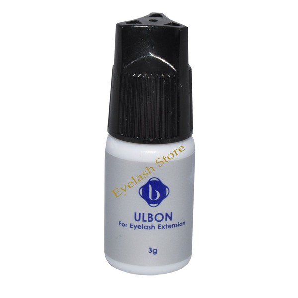 Ulbon Glue/Adhesive for Eyelash Extension + 2 Alluring glue rings