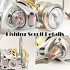 Compact Small Spinning Reels, 5.2:1 Gear Ratio, Ultra Smooth Powerful,