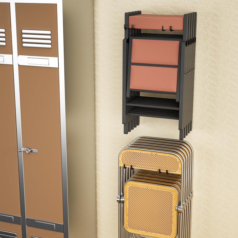 YYR Folding Chair Storage Rack, Garden Tool & Foldable Chairs