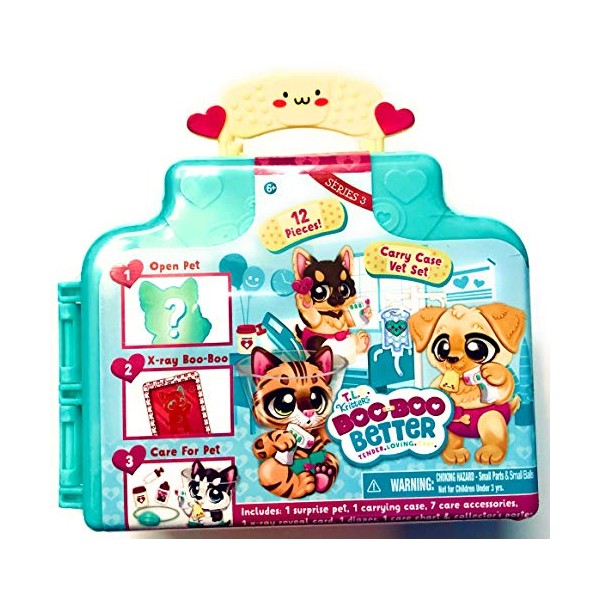 T.L.C. Kritters Boo Boo Better Mystery Vet Carry Case Series