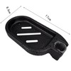 Clip-on Shower Rail Soap Holder, Compatible with 22mm Shower Pole,
