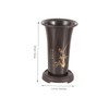 SUPVOX Terracotta Orchid Pots 2 Pack Large Ceramic Planters Home