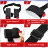 2PCS Ski Straps, Adjustable Ski Strap with Cushioned Fastener Tap,
