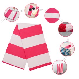 QKURT Microfibre Beach Towel for Adults, Large Quick Dry Sand Free Beach Double-Sided Beach Towels Lightweight Swimming Towel Bath Travel Swimming Towels (160x90cm, 63x35in)